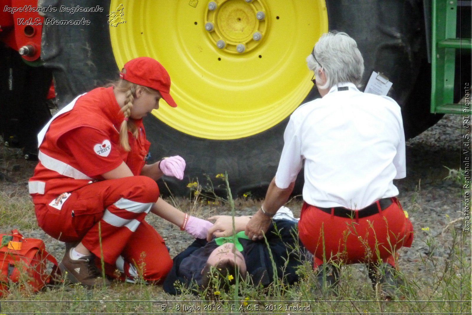 5 - 8 luglio - F.A.C.E. 2012 Ireland - Croce Rossa Italiana - Ispettorato Regionale Volontari del Soccorso del Piemonte