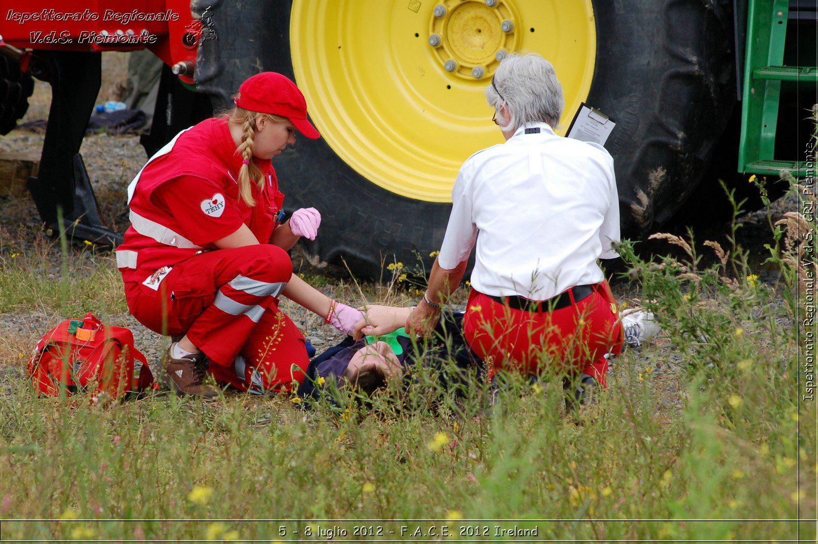 5 - 8 luglio - F.A.C.E. 2012 Ireland - Croce Rossa Italiana - Ispettorato Regionale Volontari del Soccorso del Piemonte