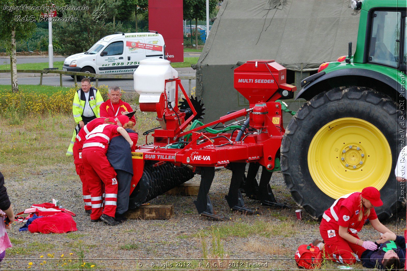 5 - 8 luglio - F.A.C.E. 2012 Ireland - Croce Rossa Italiana - Ispettorato Regionale Volontari del Soccorso del Piemonte