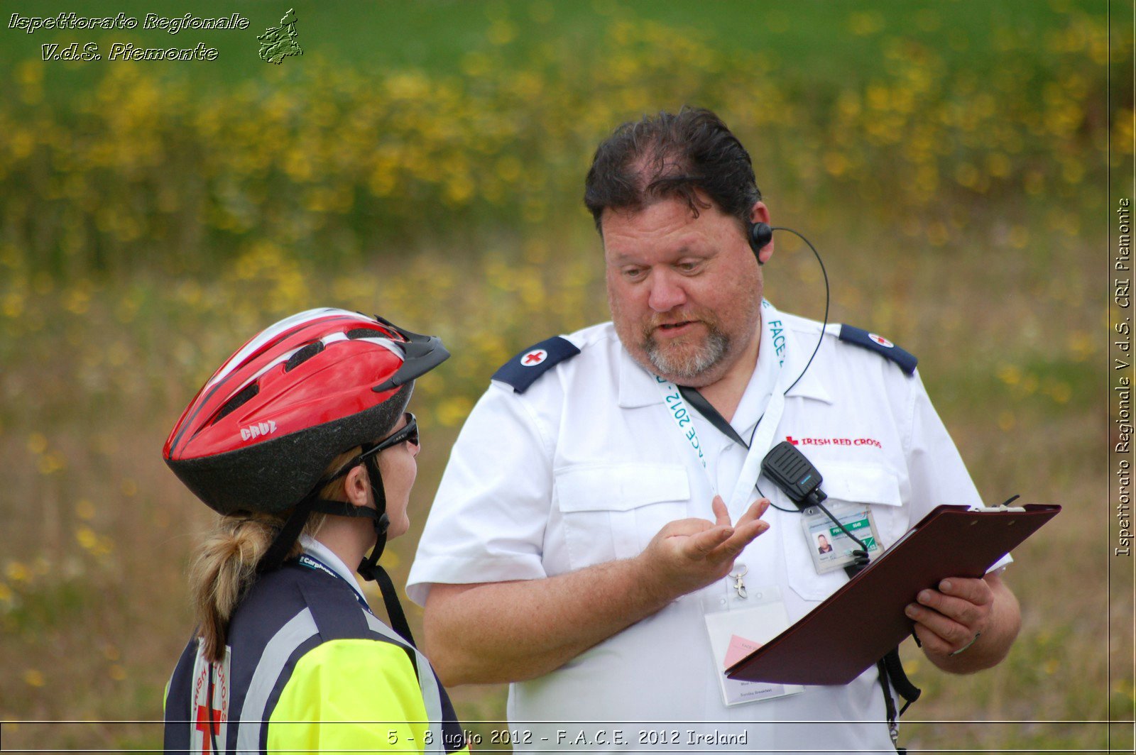 5 - 8 luglio - F.A.C.E. 2012 Ireland - Croce Rossa Italiana - Ispettorato Regionale Volontari del Soccorso del Piemonte