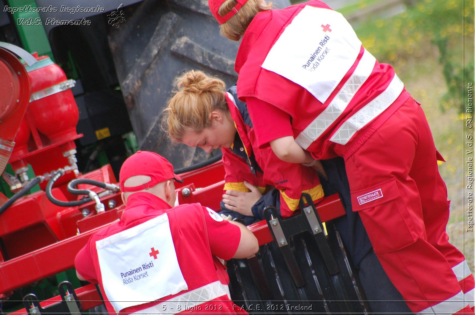 5 - 8 luglio - F.A.C.E. 2012 Ireland - Croce Rossa Italiana - Ispettorato Regionale Volontari del Soccorso del Piemonte