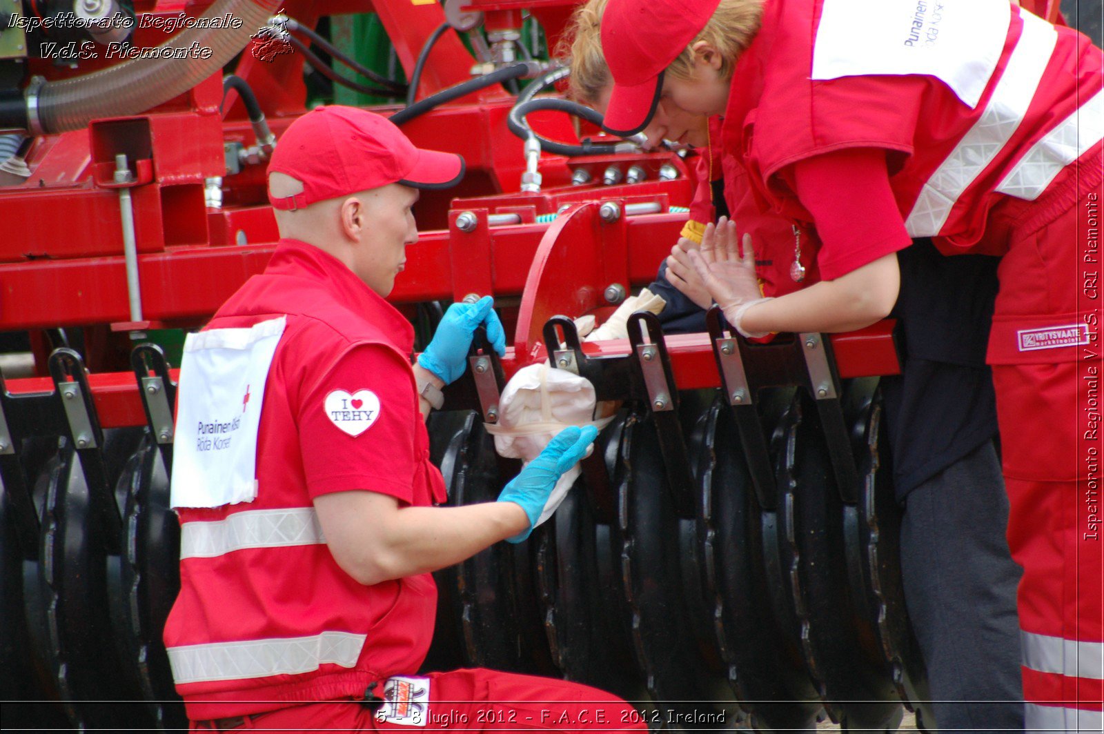 5 - 8 luglio - F.A.C.E. 2012 Ireland - Croce Rossa Italiana - Ispettorato Regionale Volontari del Soccorso del Piemonte