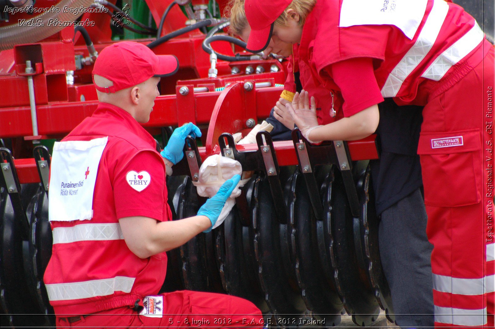 5 - 8 luglio - F.A.C.E. 2012 Ireland - Croce Rossa Italiana - Ispettorato Regionale Volontari del Soccorso del Piemonte