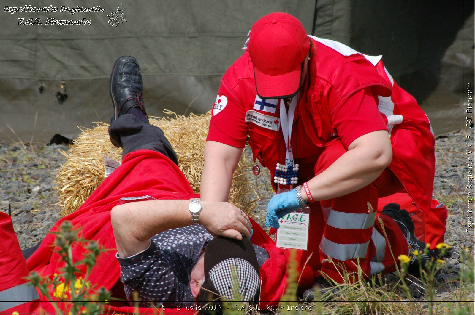 5 - 8 luglio - F.A.C.E. 2012 Ireland - Croce Rossa Italiana - Ispettorato Regionale Volontari del Soccorso del Piemonte