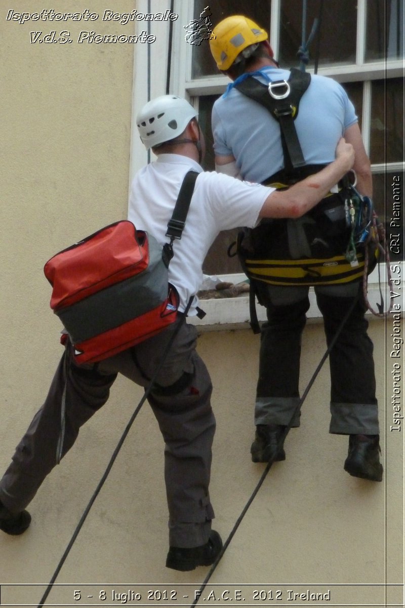 5 - 8 luglio - F.A.C.E. 2012 Ireland - Croce Rossa Italiana - Ispettorato Regionale Volontari del Soccorso del Piemonte