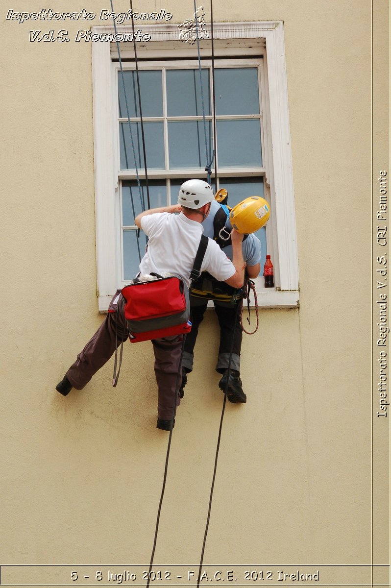 5 - 8 luglio - F.A.C.E. 2012 Ireland - Croce Rossa Italiana - Ispettorato Regionale Volontari del Soccorso del Piemonte