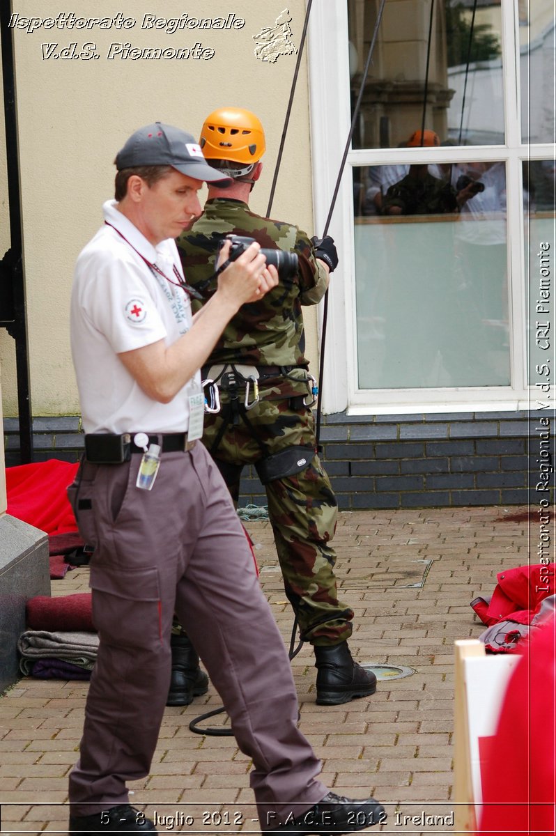 5 - 8 luglio - F.A.C.E. 2012 Ireland - Croce Rossa Italiana - Ispettorato Regionale Volontari del Soccorso del Piemonte