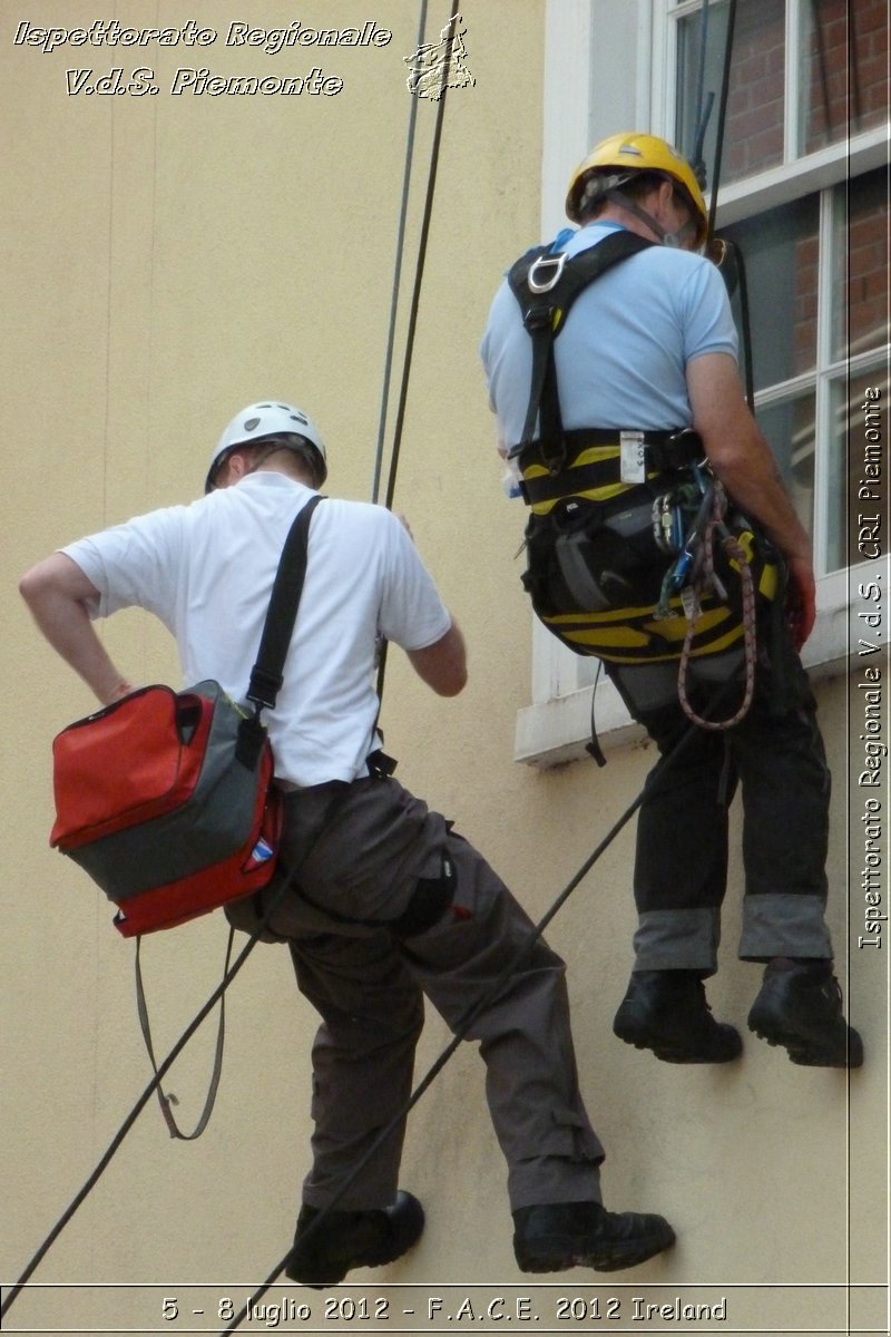 5 - 8 luglio - F.A.C.E. 2012 Ireland - Croce Rossa Italiana - Ispettorato Regionale Volontari del Soccorso del Piemonte