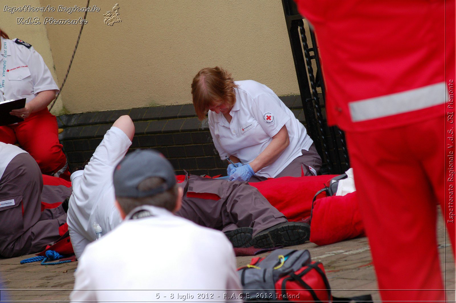 5 - 8 luglio - F.A.C.E. 2012 Ireland - Croce Rossa Italiana - Ispettorato Regionale Volontari del Soccorso del Piemonte