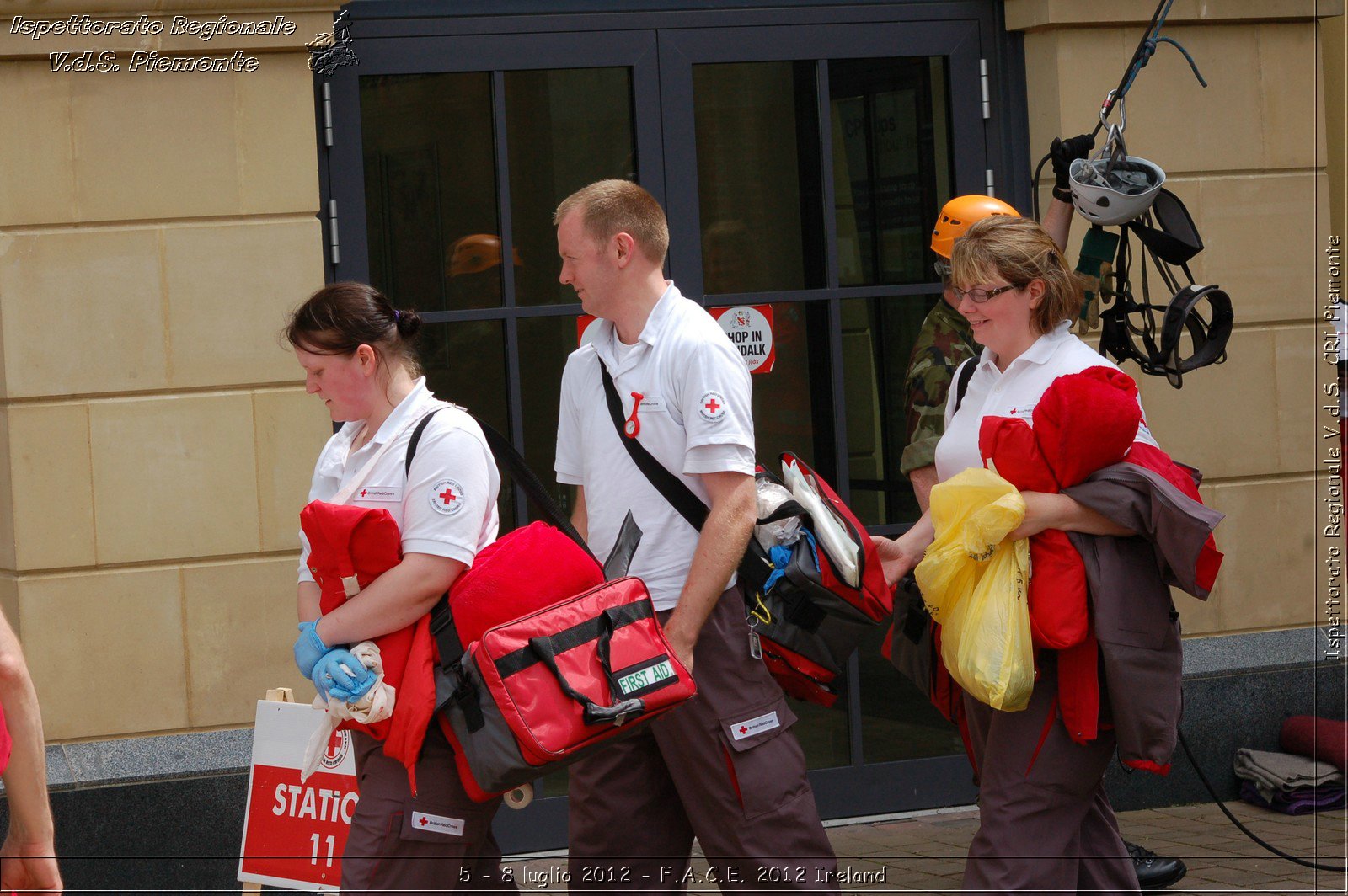 5 - 8 luglio - F.A.C.E. 2012 Ireland - Croce Rossa Italiana - Ispettorato Regionale Volontari del Soccorso del Piemonte