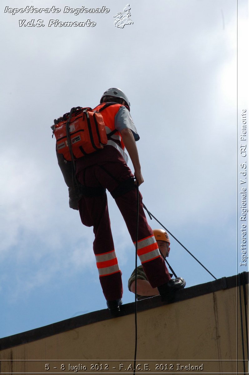 5 - 8 luglio - F.A.C.E. 2012 Ireland - Croce Rossa Italiana - Ispettorato Regionale Volontari del Soccorso del Piemonte