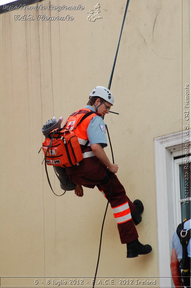 5 - 8 luglio - F.A.C.E. 2012 Ireland - Croce Rossa Italiana - Ispettorato Regionale Volontari del Soccorso del Piemonte