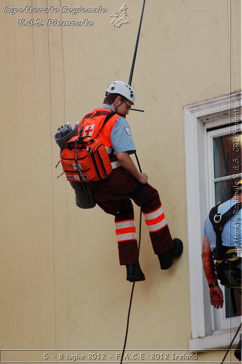 5 - 8 luglio - F.A.C.E. 2012 Ireland - Croce Rossa Italiana - Ispettorato Regionale Volontari del Soccorso del Piemonte