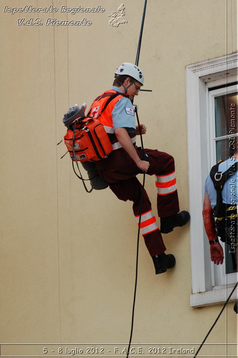 5 - 8 luglio - F.A.C.E. 2012 Ireland - Croce Rossa Italiana - Ispettorato Regionale Volontari del Soccorso del Piemonte