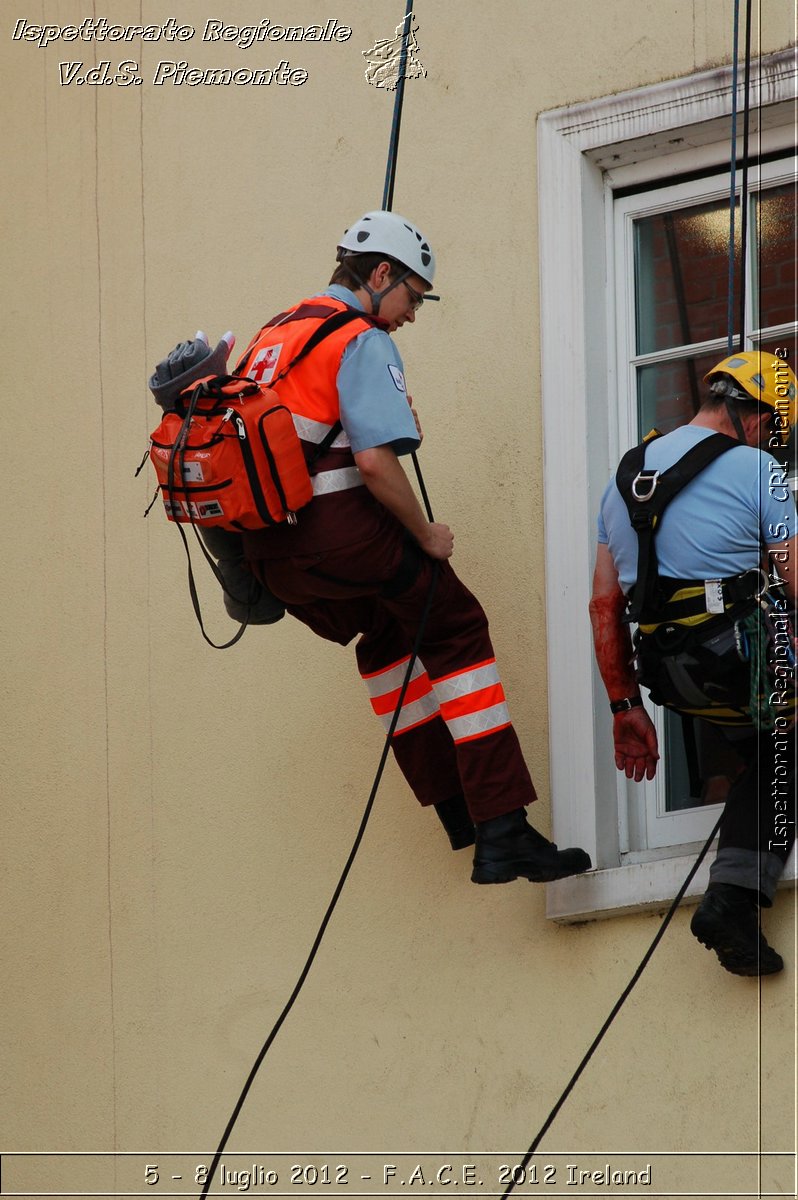 5 - 8 luglio - F.A.C.E. 2012 Ireland - Croce Rossa Italiana - Ispettorato Regionale Volontari del Soccorso del Piemonte