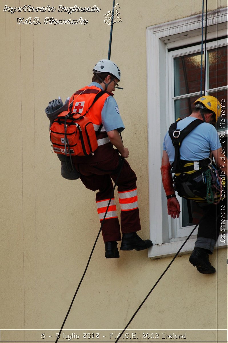 5 - 8 luglio - F.A.C.E. 2012 Ireland - Croce Rossa Italiana - Ispettorato Regionale Volontari del Soccorso del Piemonte