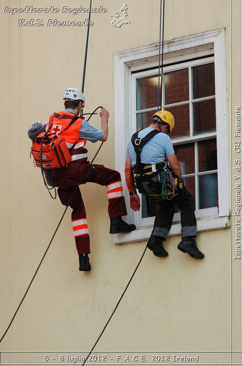 5 - 8 luglio - F.A.C.E. 2012 Ireland - Croce Rossa Italiana - Ispettorato Regionale Volontari del Soccorso del Piemonte