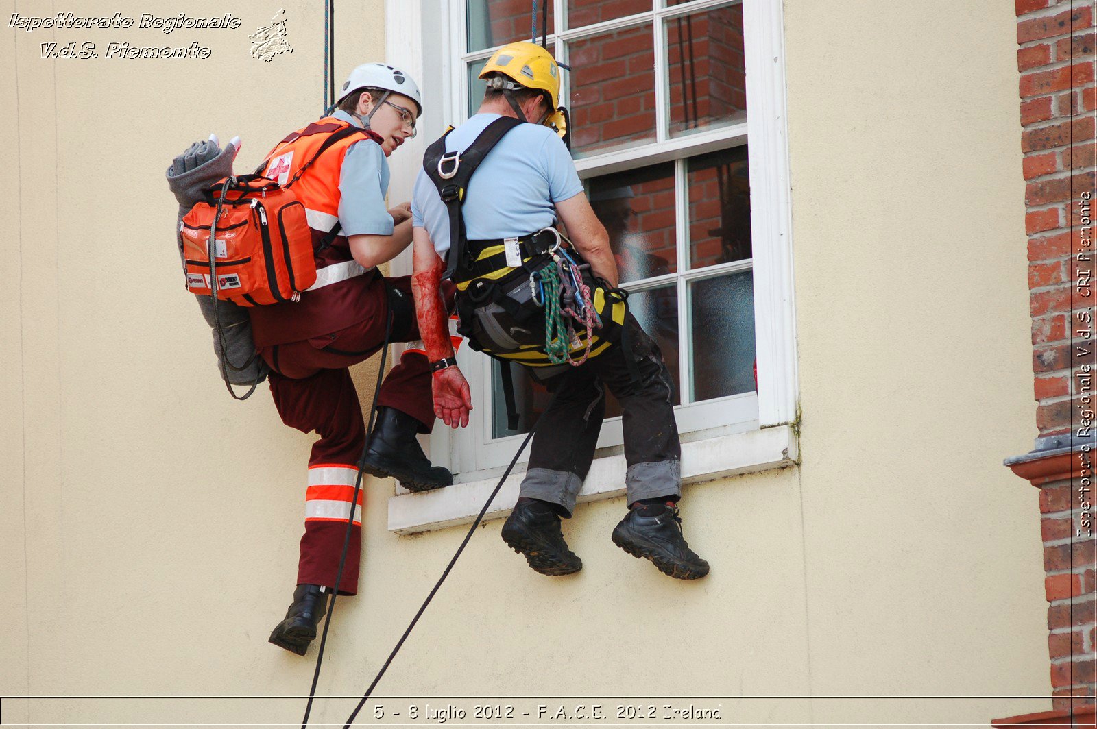 5 - 8 luglio - F.A.C.E. 2012 Ireland - Croce Rossa Italiana - Ispettorato Regionale Volontari del Soccorso del Piemonte