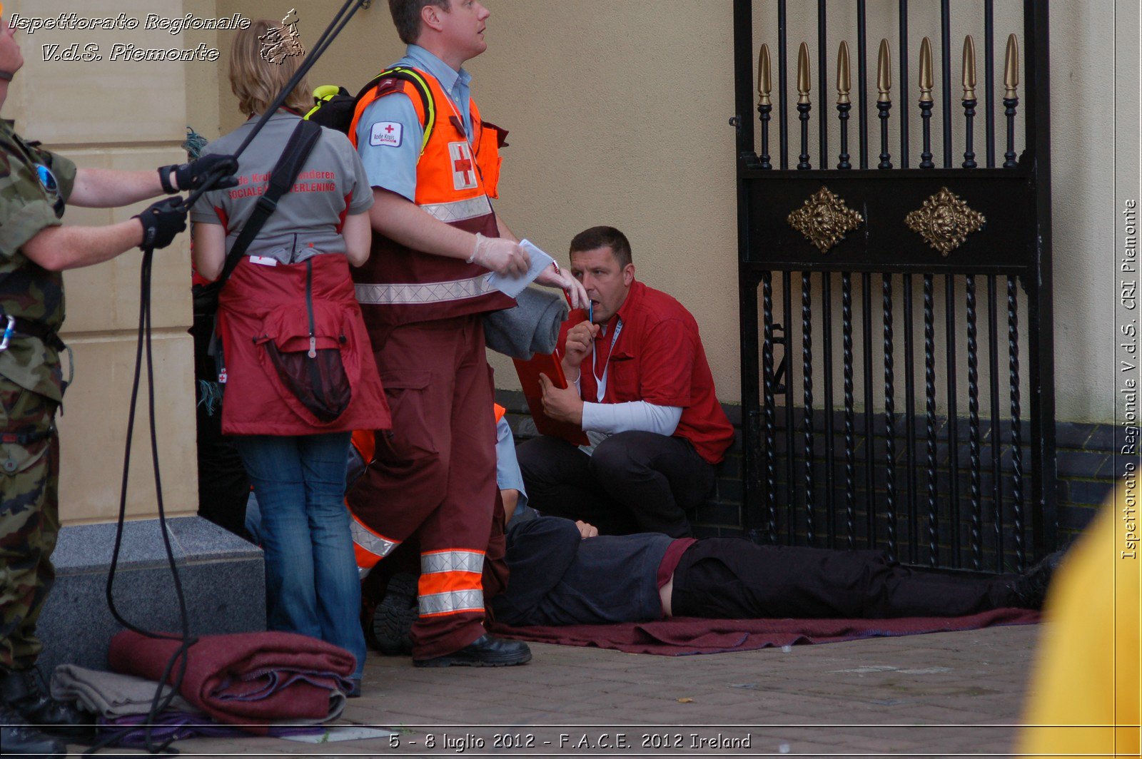 5 - 8 luglio - F.A.C.E. 2012 Ireland - Croce Rossa Italiana - Ispettorato Regionale Volontari del Soccorso del Piemonte