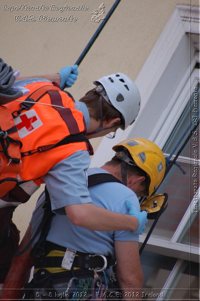 5 - 8 luglio - F.A.C.E. 2012 Ireland - Croce Rossa Italiana - Ispettorato Regionale Volontari del Soccorso del Piemonte