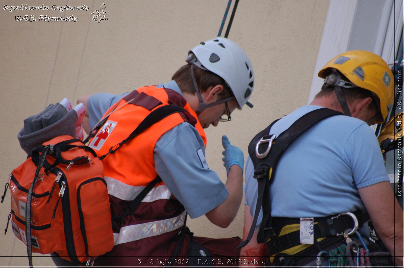 5 - 8 luglio - F.A.C.E. 2012 Ireland - Croce Rossa Italiana - Ispettorato Regionale Volontari del Soccorso del Piemonte