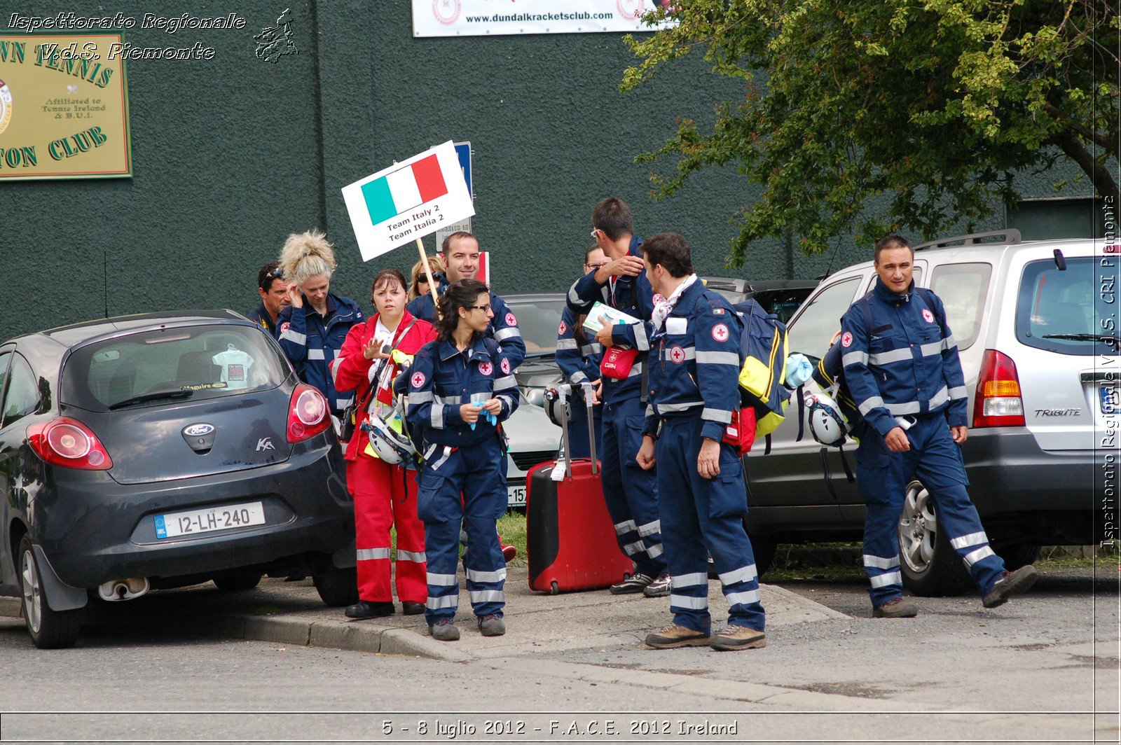 5 - 8 luglio - F.A.C.E. 2012 Ireland - Croce Rossa Italiana - Ispettorato Regionale Volontari del Soccorso del Piemonte