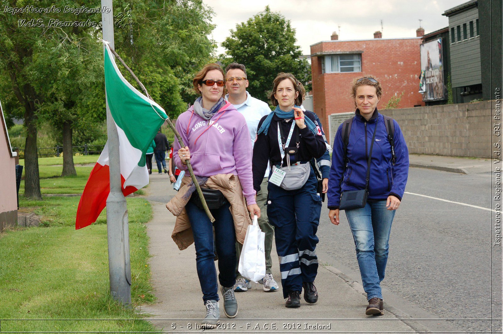 5 - 8 luglio - F.A.C.E. 2012 Ireland - Croce Rossa Italiana - Ispettorato Regionale Volontari del Soccorso del Piemonte