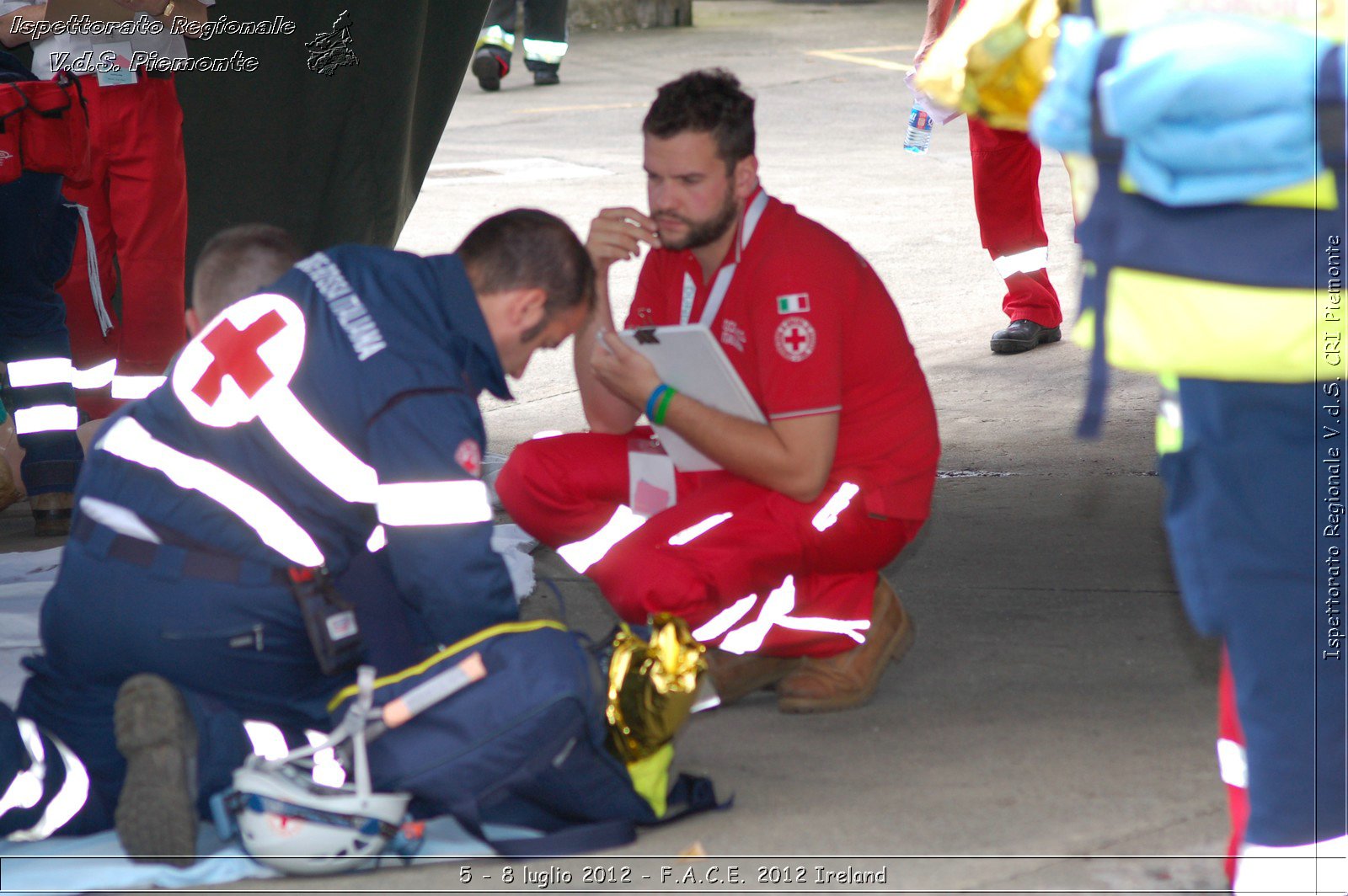 5 - 8 luglio - F.A.C.E. 2012 Ireland - Croce Rossa Italiana - Ispettorato Regionale Volontari del Soccorso del Piemonte