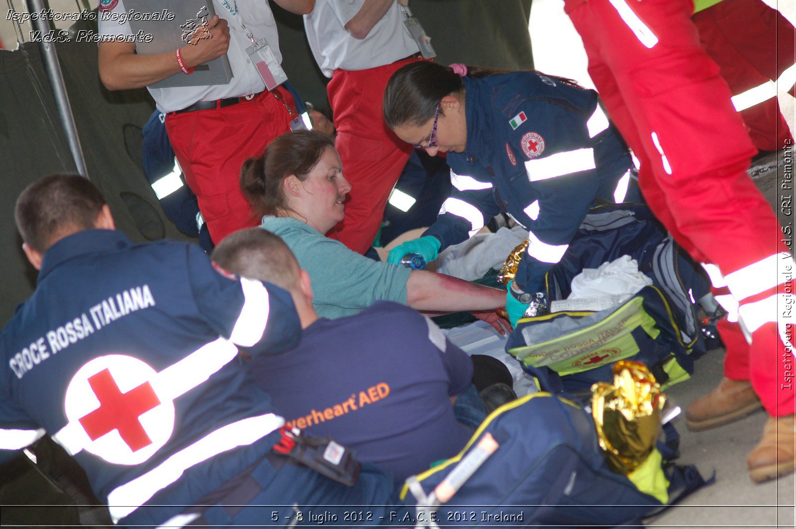 5 - 8 luglio - F.A.C.E. 2012 Ireland - Croce Rossa Italiana - Ispettorato Regionale Volontari del Soccorso del Piemonte