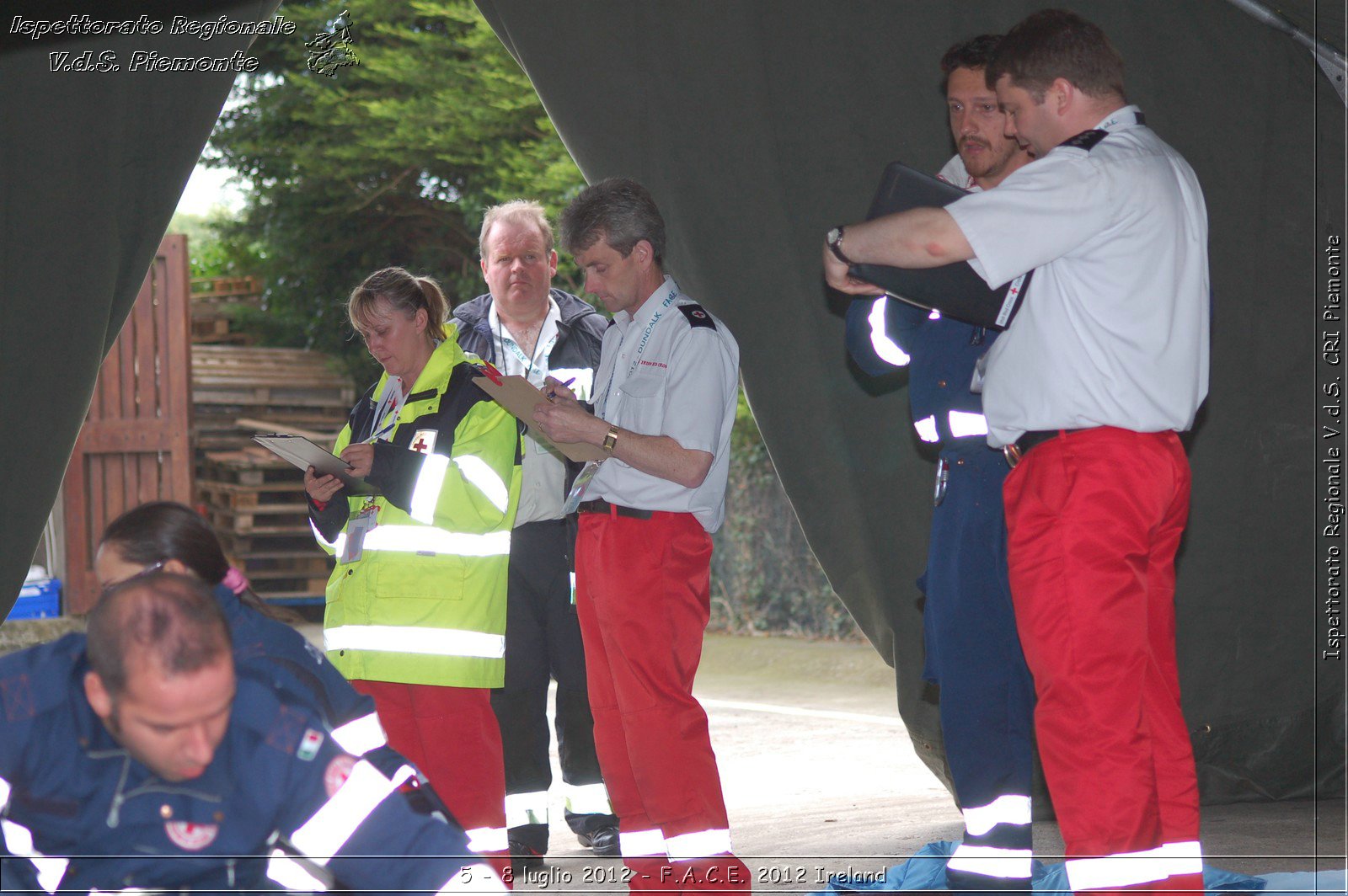 5 - 8 luglio - F.A.C.E. 2012 Ireland - Croce Rossa Italiana - Ispettorato Regionale Volontari del Soccorso del Piemonte