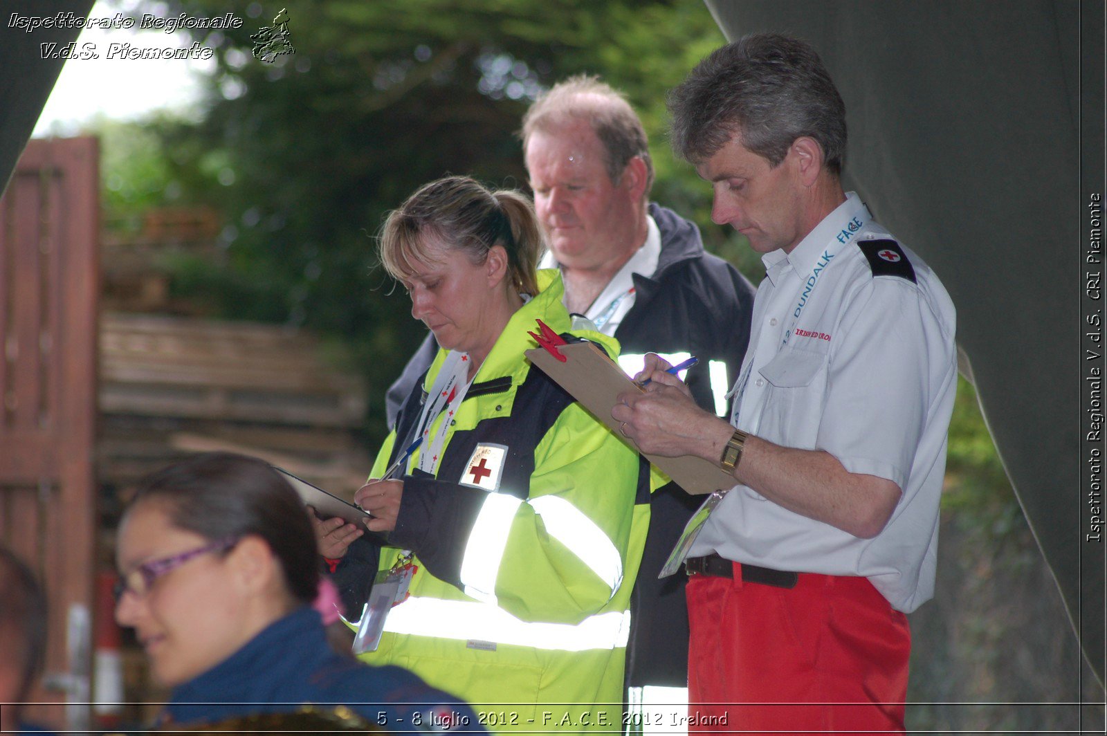 5 - 8 luglio - F.A.C.E. 2012 Ireland - Croce Rossa Italiana - Ispettorato Regionale Volontari del Soccorso del Piemonte