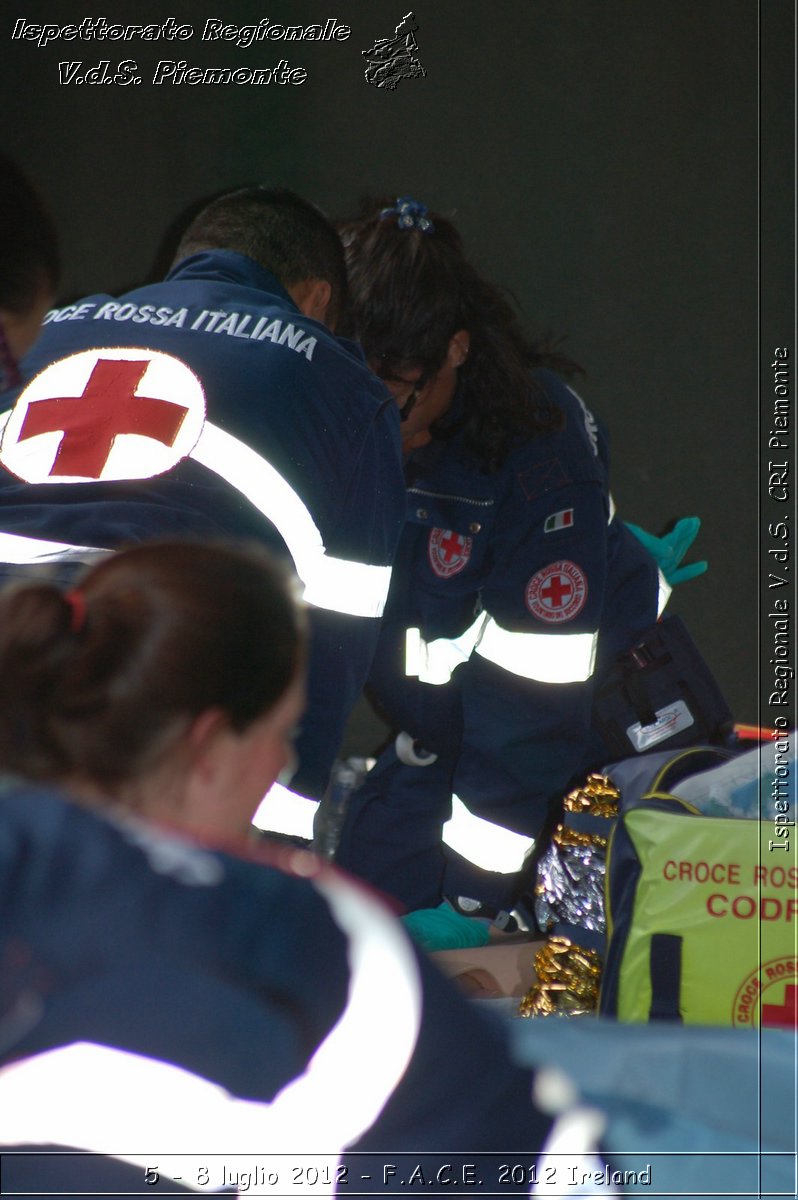 5 - 8 luglio - F.A.C.E. 2012 Ireland - Croce Rossa Italiana - Ispettorato Regionale Volontari del Soccorso del Piemonte