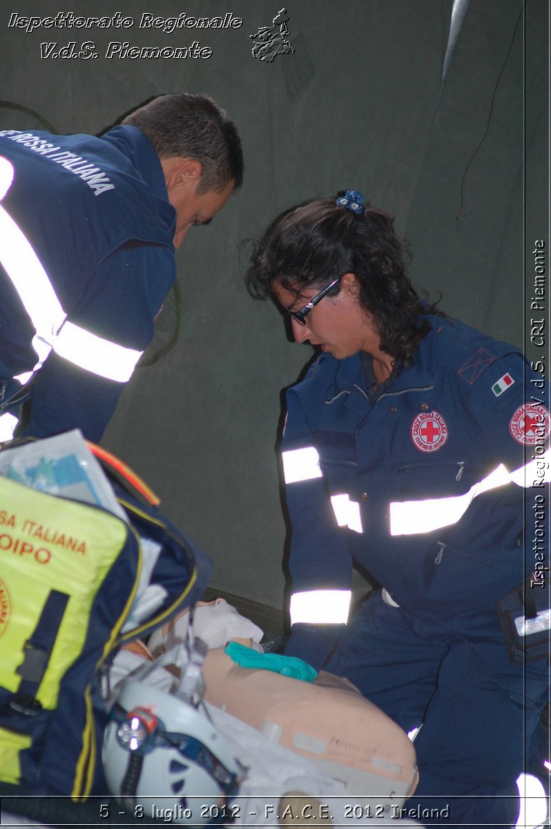 5 - 8 luglio - F.A.C.E. 2012 Ireland - Croce Rossa Italiana - Ispettorato Regionale Volontari del Soccorso del Piemonte