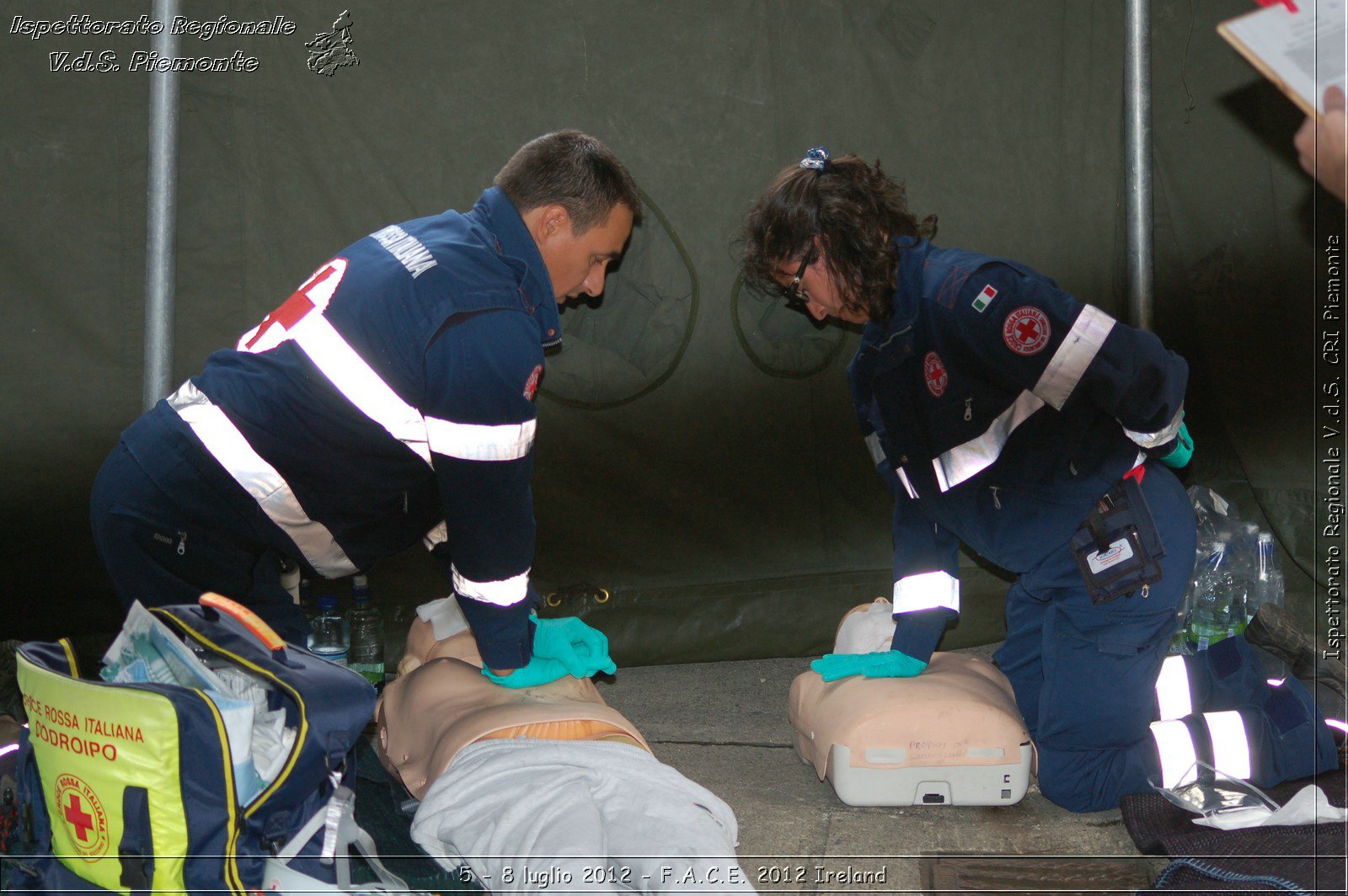 5 - 8 luglio - F.A.C.E. 2012 Ireland - Croce Rossa Italiana - Ispettorato Regionale Volontari del Soccorso del Piemonte