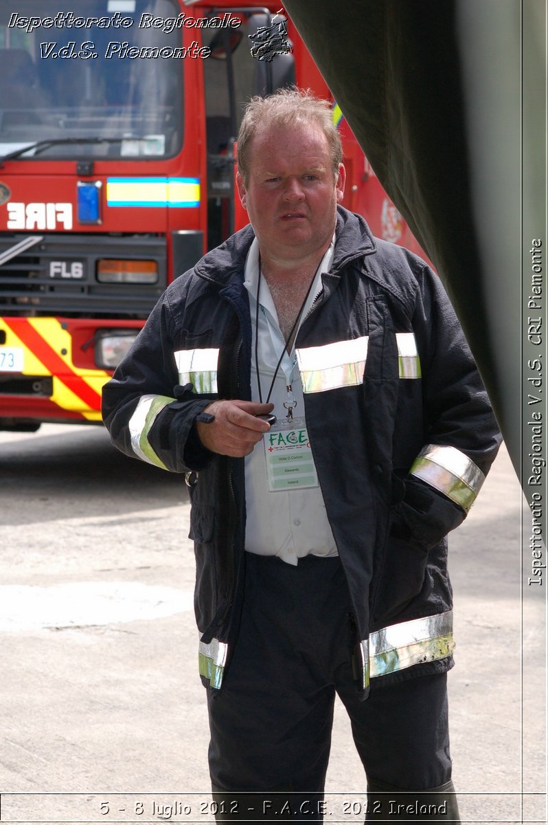 5 - 8 luglio - F.A.C.E. 2012 Ireland - Croce Rossa Italiana - Ispettorato Regionale Volontari del Soccorso del Piemonte