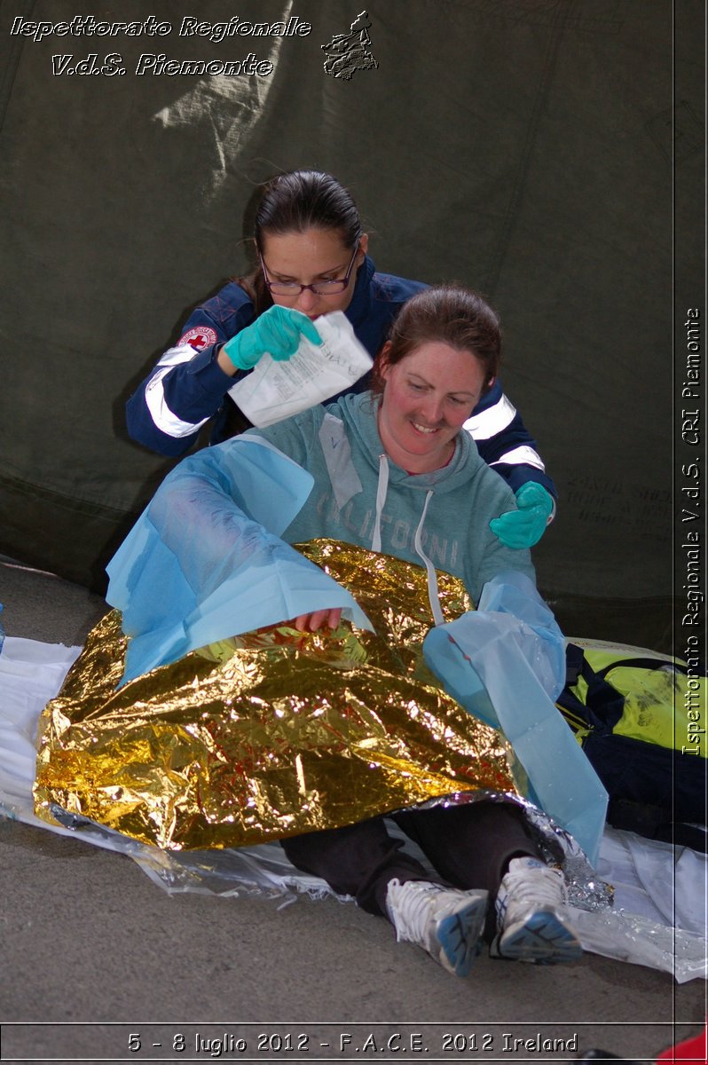 5 - 8 luglio - F.A.C.E. 2012 Ireland - Croce Rossa Italiana - Ispettorato Regionale Volontari del Soccorso del Piemonte