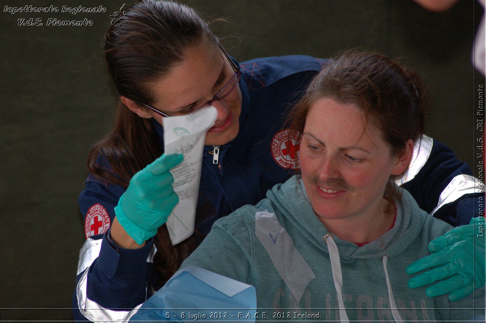 5 - 8 luglio - F.A.C.E. 2012 Ireland - Croce Rossa Italiana - Ispettorato Regionale Volontari del Soccorso del Piemonte