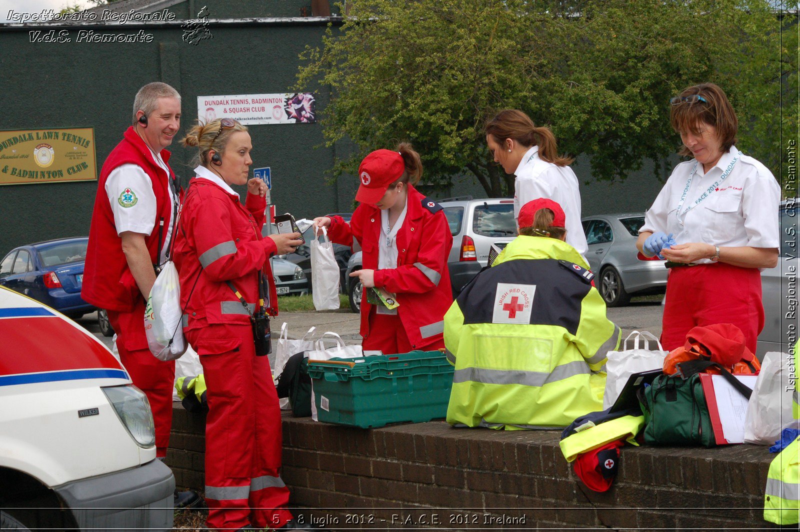 5 - 8 luglio - F.A.C.E. 2012 Ireland - Croce Rossa Italiana - Ispettorato Regionale Volontari del Soccorso del Piemonte