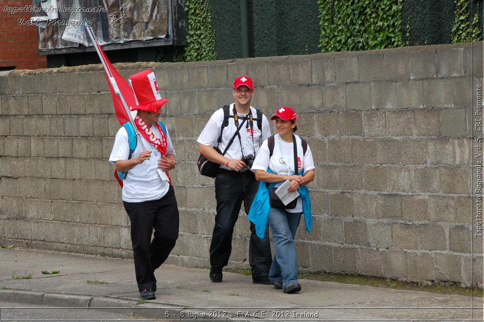 5 - 8 luglio - F.A.C.E. 2012 Ireland - Croce Rossa Italiana - Ispettorato Regionale Volontari del Soccorso del Piemonte