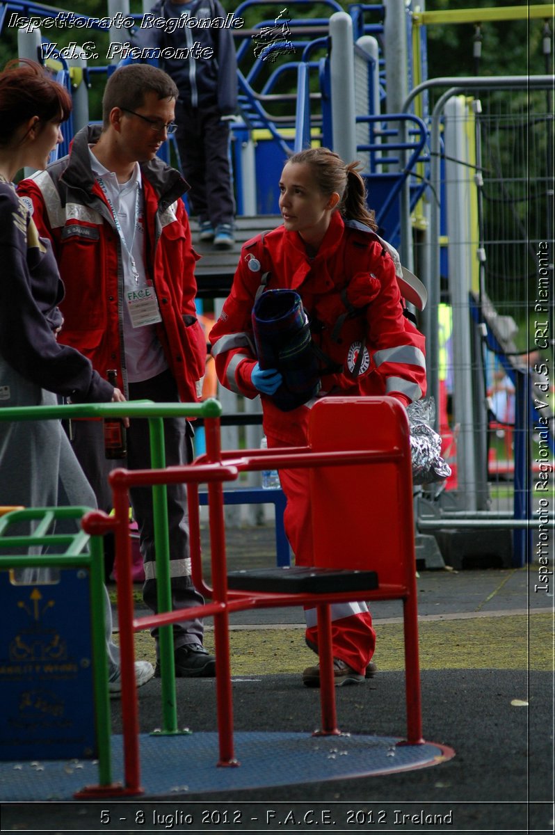 5 - 8 luglio - F.A.C.E. 2012 Ireland - Croce Rossa Italiana - Ispettorato Regionale Volontari del Soccorso del Piemonte