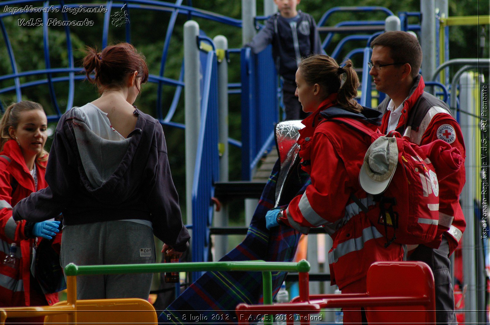 5 - 8 luglio - F.A.C.E. 2012 Ireland - Croce Rossa Italiana - Ispettorato Regionale Volontari del Soccorso del Piemonte