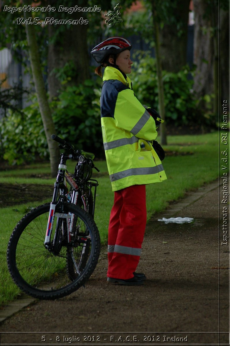 5 - 8 luglio - F.A.C.E. 2012 Ireland - Croce Rossa Italiana - Ispettorato Regionale Volontari del Soccorso del Piemonte