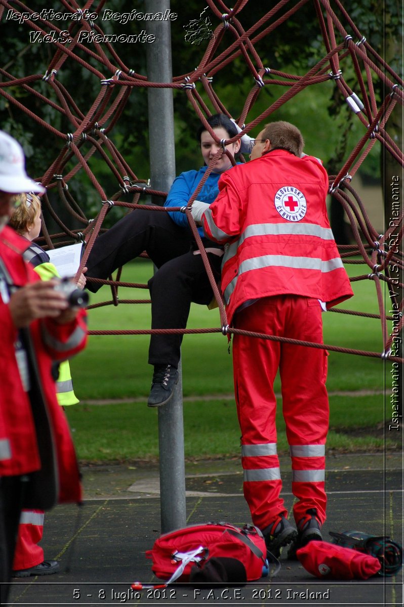 5 - 8 luglio - F.A.C.E. 2012 Ireland - Croce Rossa Italiana - Ispettorato Regionale Volontari del Soccorso del Piemonte