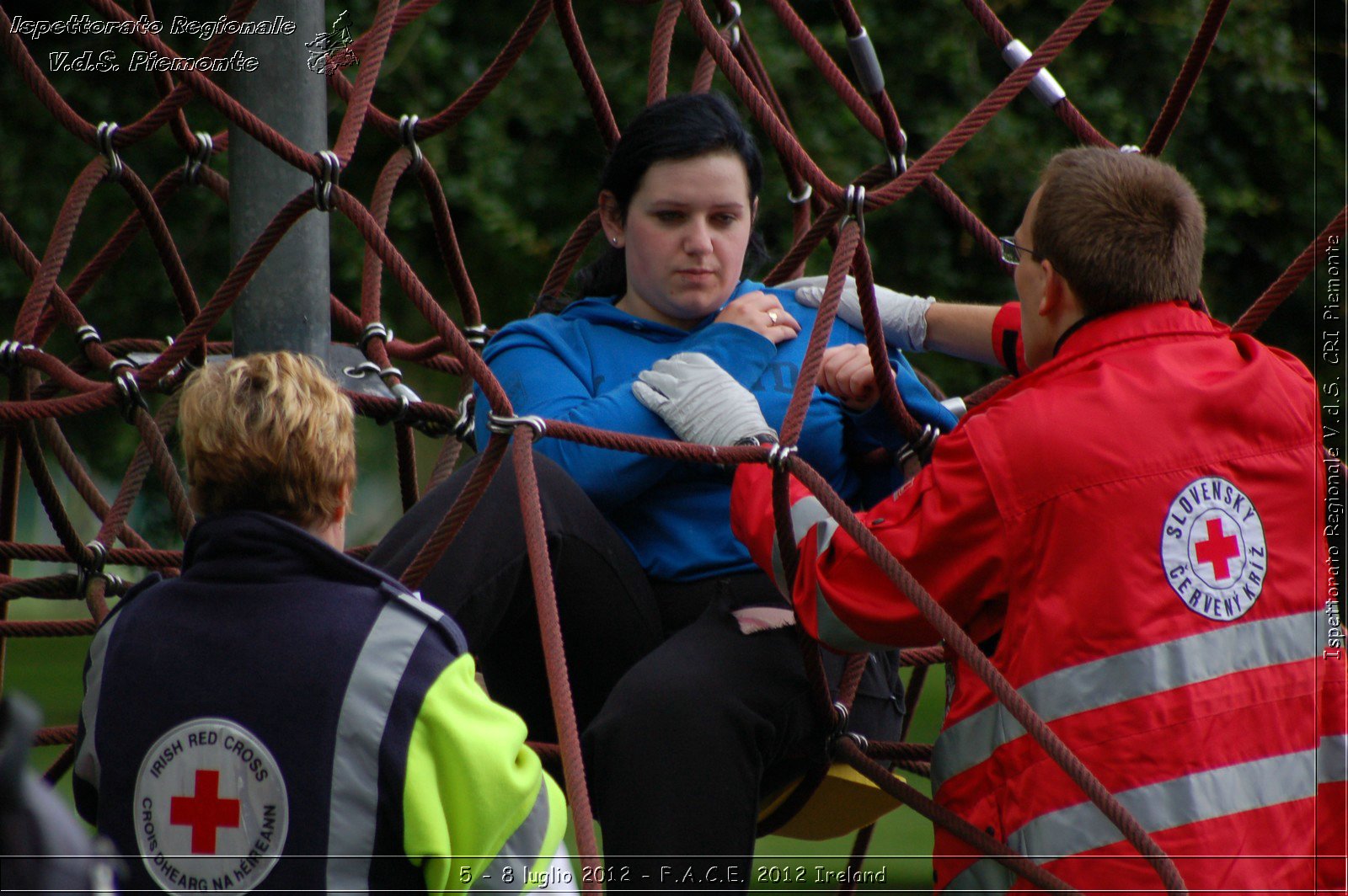 5 - 8 luglio - F.A.C.E. 2012 Ireland - Croce Rossa Italiana - Ispettorato Regionale Volontari del Soccorso del Piemonte