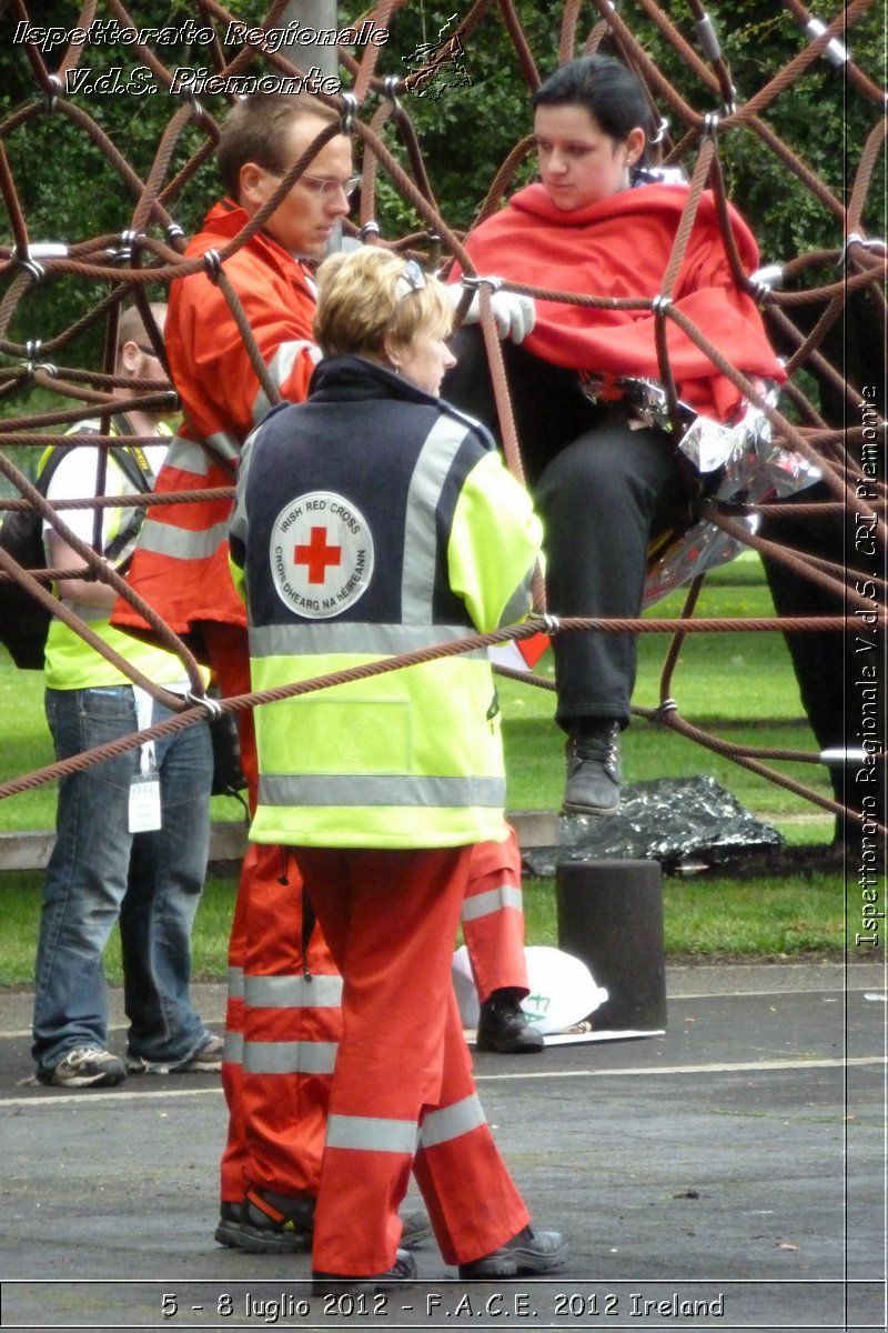 5 - 8 luglio - F.A.C.E. 2012 Ireland - Croce Rossa Italiana - Ispettorato Regionale Volontari del Soccorso del Piemonte