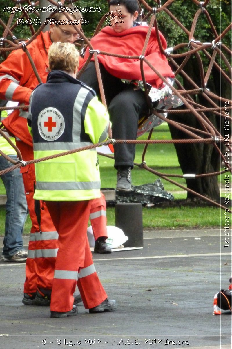 5 - 8 luglio - F.A.C.E. 2012 Ireland - Croce Rossa Italiana - Ispettorato Regionale Volontari del Soccorso del Piemonte