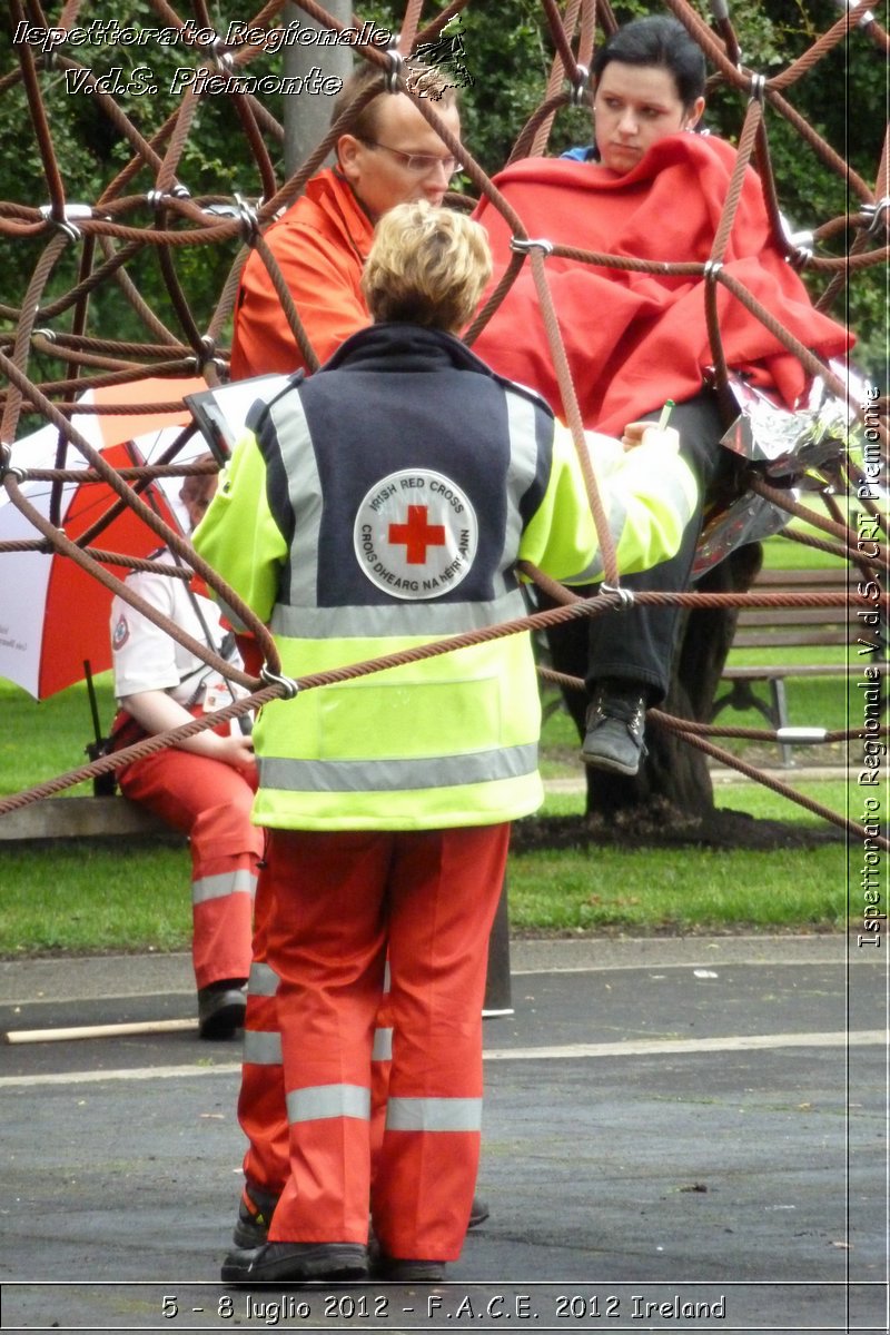 5 - 8 luglio - F.A.C.E. 2012 Ireland - Croce Rossa Italiana - Ispettorato Regionale Volontari del Soccorso del Piemonte