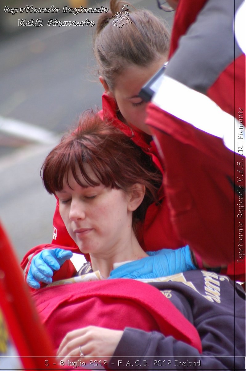 5 - 8 luglio - F.A.C.E. 2012 Ireland - Croce Rossa Italiana - Ispettorato Regionale Volontari del Soccorso del Piemonte