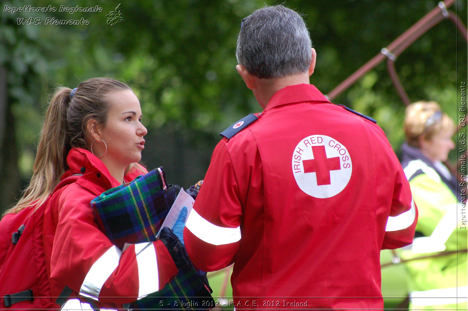 5 - 8 luglio - F.A.C.E. 2012 Ireland - Croce Rossa Italiana - Ispettorato Regionale Volontari del Soccorso del Piemonte