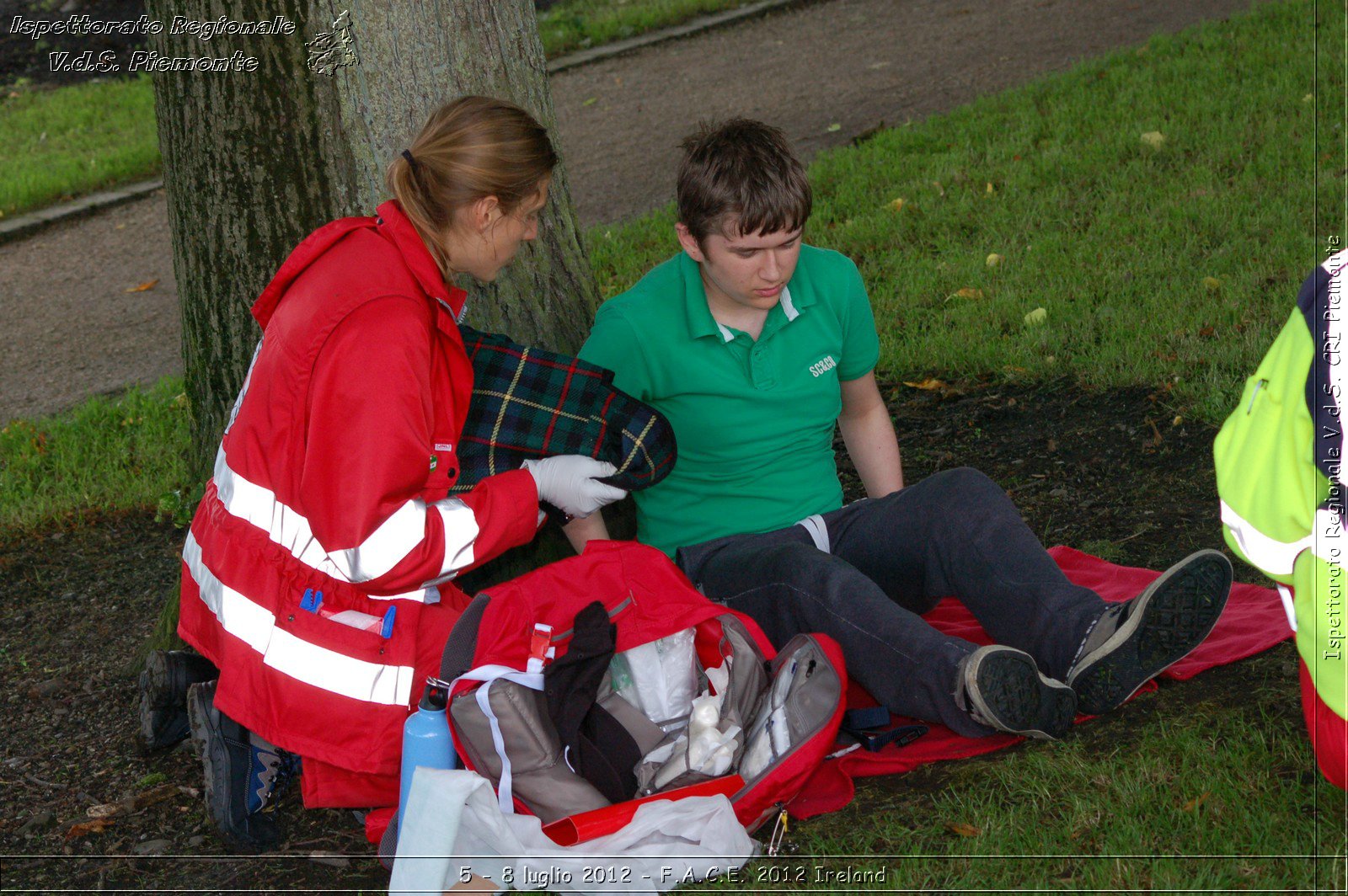 5 - 8 luglio - F.A.C.E. 2012 Ireland - Croce Rossa Italiana - Ispettorato Regionale Volontari del Soccorso del Piemonte